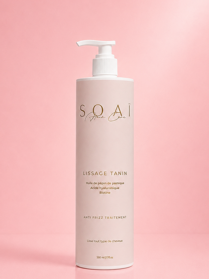 Lissage Tanin Hyaluronique Glow – Lissage Professionnel Longue Durée