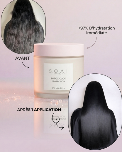 Botox Coco Soaï – Soin Réparateur Intense pour Cheveux Abîmés
